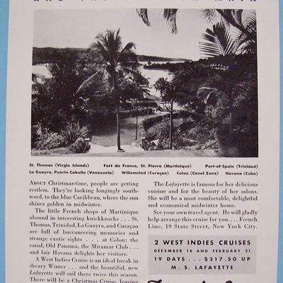 Vintage Ad: 1932 French Line