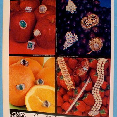 1966 Samuel Geman & Sons Jewelers With Jewelry