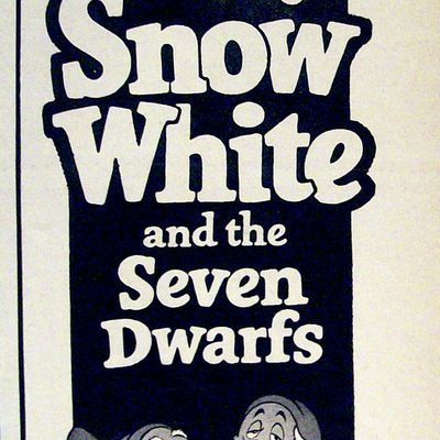 1952 Walt Disney's Snow White & The 7 Dwarfs