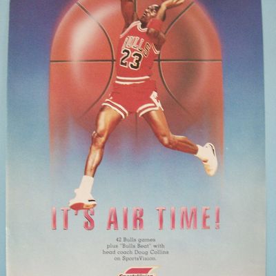 1988 Sportsvision with Basketball's Michael Jordan