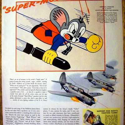 1944 Oldsmobile Super Mouse with Navy Squadron