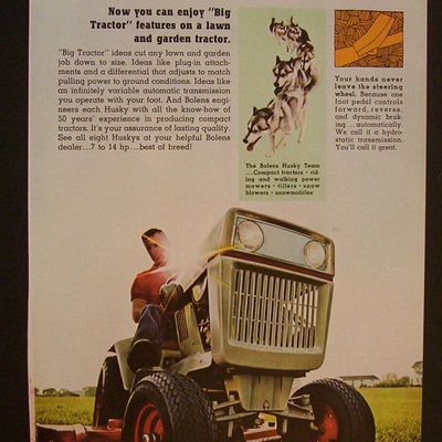 1970  Bolens  Big  Tractor