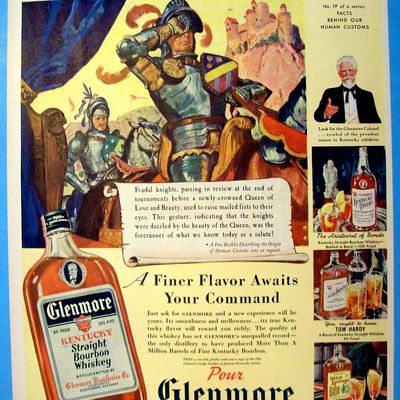 Vintage Ad: 1940 Glenmore Whiskey