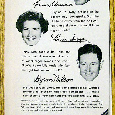 1952 MacGregor Golf Clinic with Nelson, Suggs & Armour