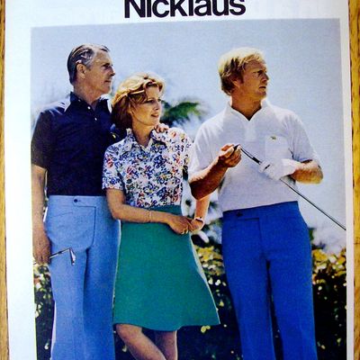1977 Hart Schaffner & Marx with Jack Nicklaus