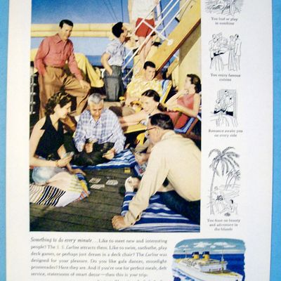 Vintage Ad: 1951 Matson To Hawaii