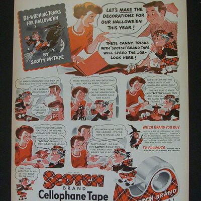 1951  Scotch  Cellophane  Tape