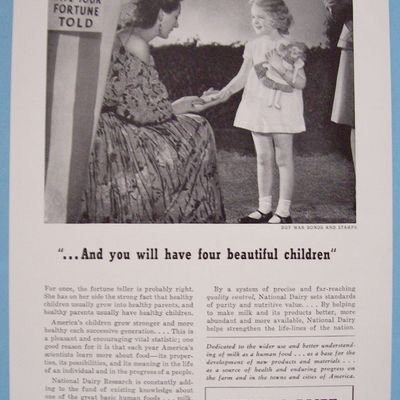Vintage Ad: 1943 National Dairy Products Corporation
