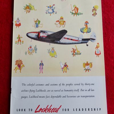 1940 Lockheed Aircraft Corporation with People