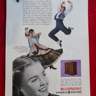 1944 GE Musaphonic with Massine & Argentinita