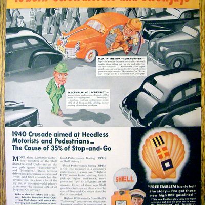 Vintage Ad: 1952 Shell Gasoline
