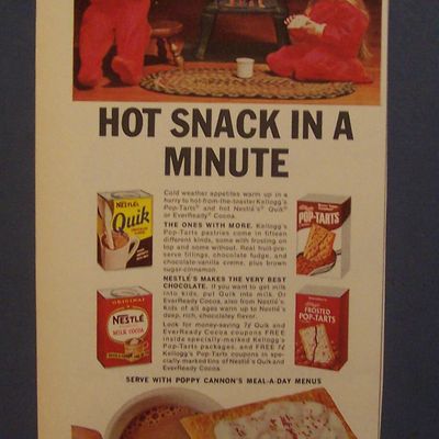 1970  Nestle  Quik  &  Pop  Tarts