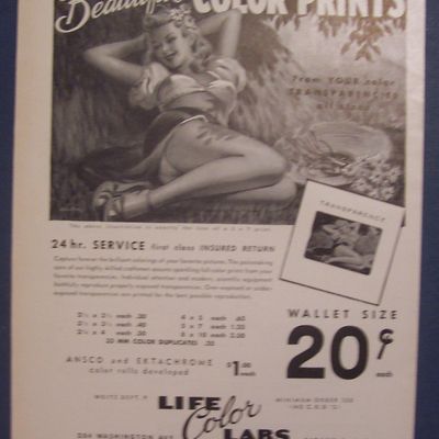 1949  Life  Color  Labs