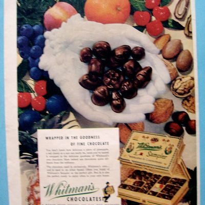 Vintage Ad: 1945 Whitman's Chocolates