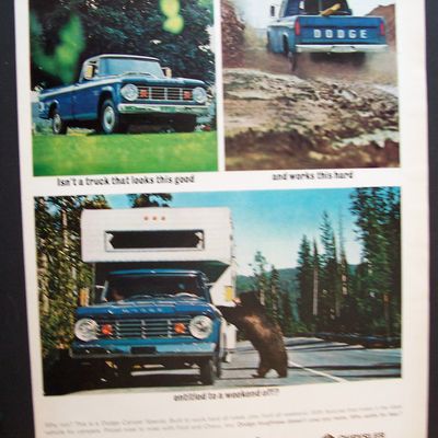 Vintage Ad: 1966  Chrysler  Trucks