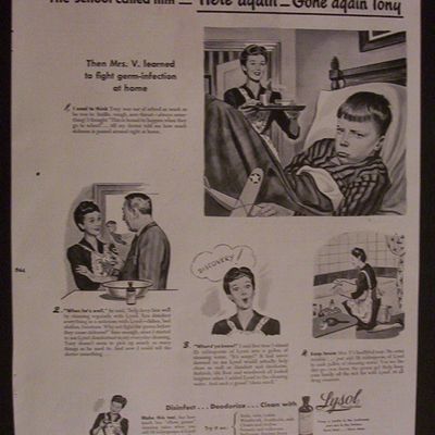 1944  Lysol  Disinfectant