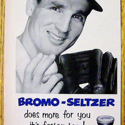 1952 Bromo Seltzer with Bobby Thomson