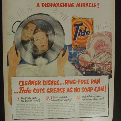 1951  Tide  Detergent