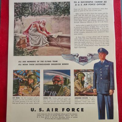 1950's U. S Air Force with Archimedes Points The Way