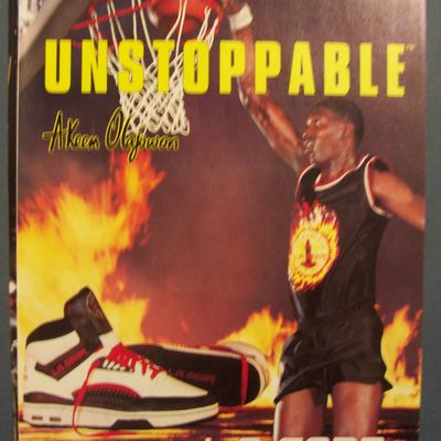 1990  L. A.  Gear  with  Akeem  Olajuwon