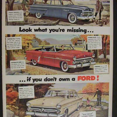 1952 Ford with Different Fords
