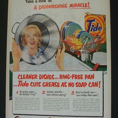 1951  Tide  Detergent