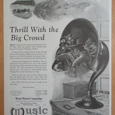 1924 Music Master Co. w Music Master Radio Reproducer