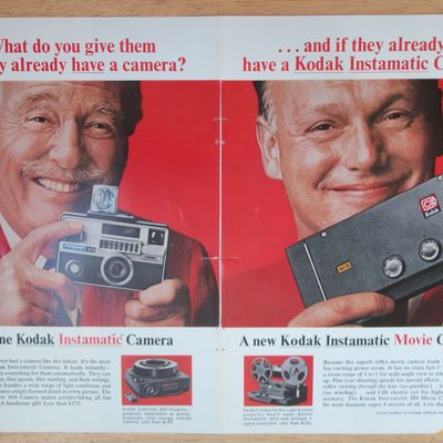 1966 Kodak Camera with Instamatic Movie Camera