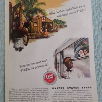 1945 United States Steel with Steel For Protection