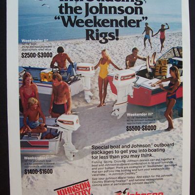 Vintage Ad: 1981  Johnson  Outboards