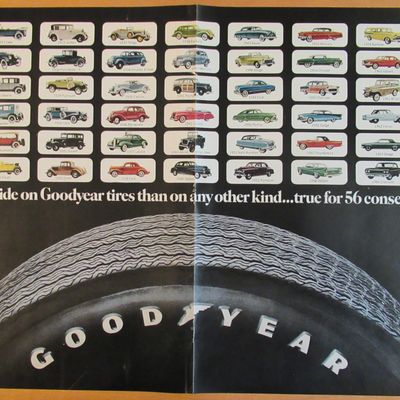 1971 Goodyear Tires with 56 Consecutive Years