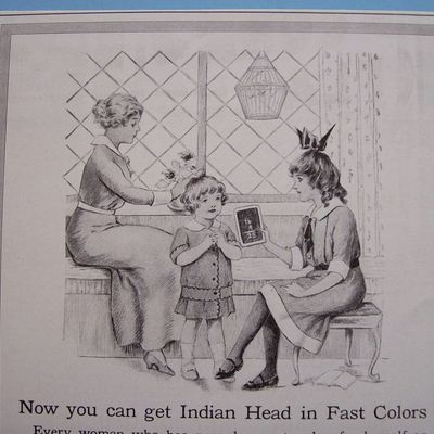 Vintage Ad: 1914 Indian Head