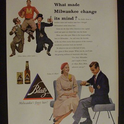 1952  Blatz  Beer