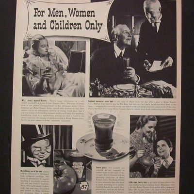 1938  Heinz  Tomato  Juice