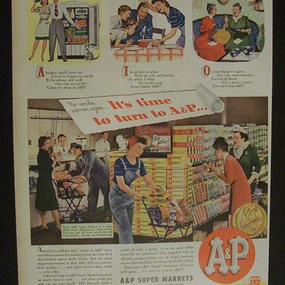 1944  A  &  P  Super  Markets