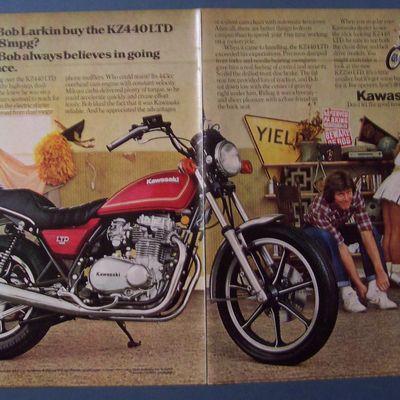 Vintage Ad: 1980 Kawasaki KZ440LTD