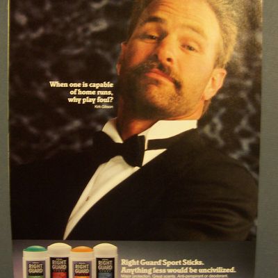 1990  Right  Guard  Deodorant  with  Kirk  Gibson