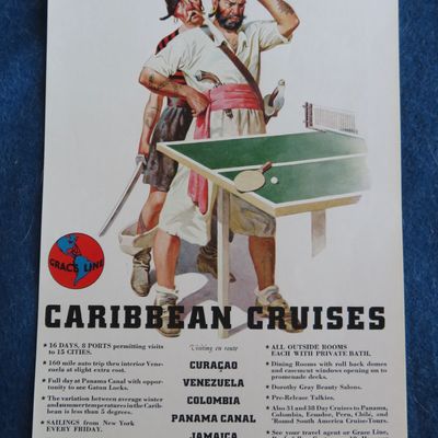 1938 Grace Line with Caribbean Cruises
