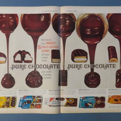 1962 Nabisco Cookies with Pure Chocolate
