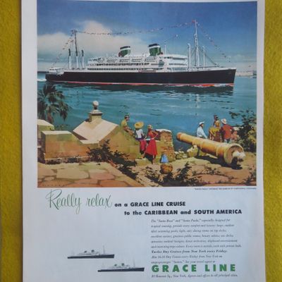 1959 Grace Line With the Santa Paula