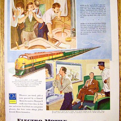 1949 Electro Motive With Southern Belle