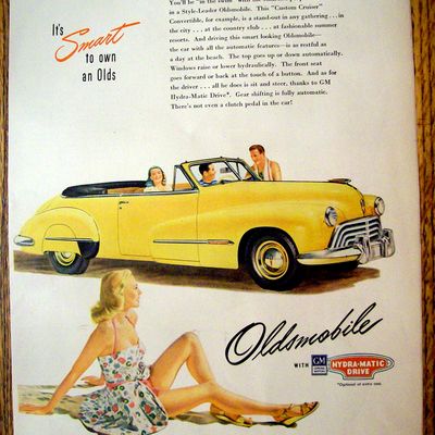 Vintage Ad: 1947 Oldsmobile