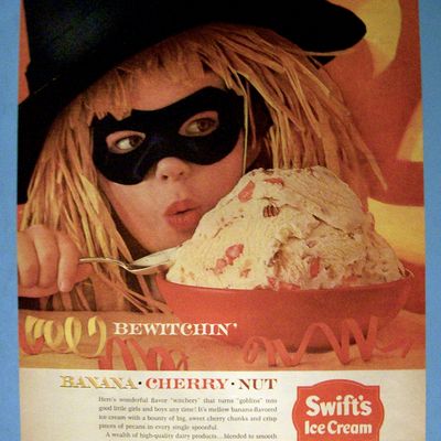 Vintage Ad: 1963 Swift's Banana Cherry Nut Ice Cream