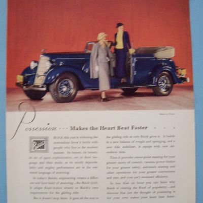 Vintage Ad: 1934 Buick