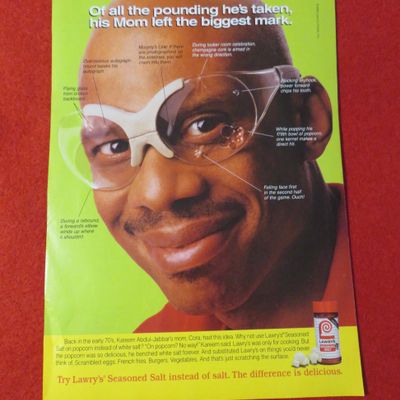 1998 Lawry's Seasoned Salt with Kareem Abdul Jabbar