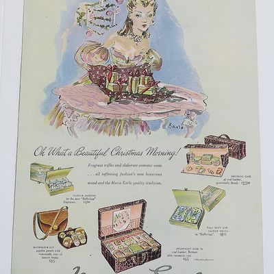 1946 Marie Earler With Woman & Gifts