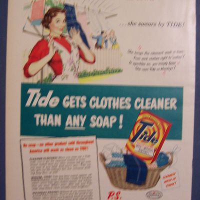 1951  Tide  Laundry  Detergent