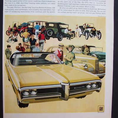 1968  Wide - Track  Pontiacs