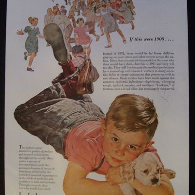 1951 Lederle By Douglas Crockwell