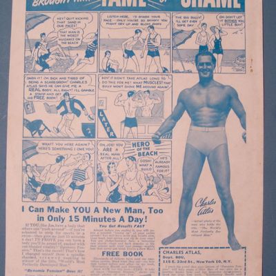 Vintage Ad: 1949 Charles Atlas